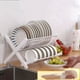 thumbnail image 4 of 1pc Collapsible Dish Rack, Double Layer Bowl Plate Storage Rack, Household Draining Rack, Flatware Organizer For Countertop Cabinet, Kitchen Accessories, 4 of 5