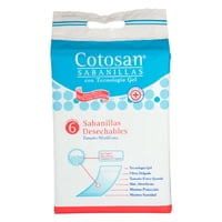 Sabanillas Desechables Adultos 6 Un Cotosan