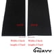 thumbnail image 2 of Tela de nailon negra con gancho y lazo HUAYY de 7,62 cm x 2,74 m, 2 of 4