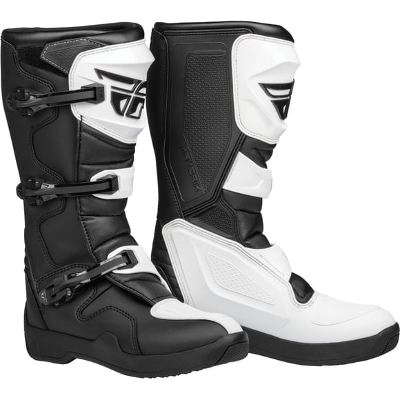 Botas Fly Racing Maverik LT Negro/Blanco LT Talla 13