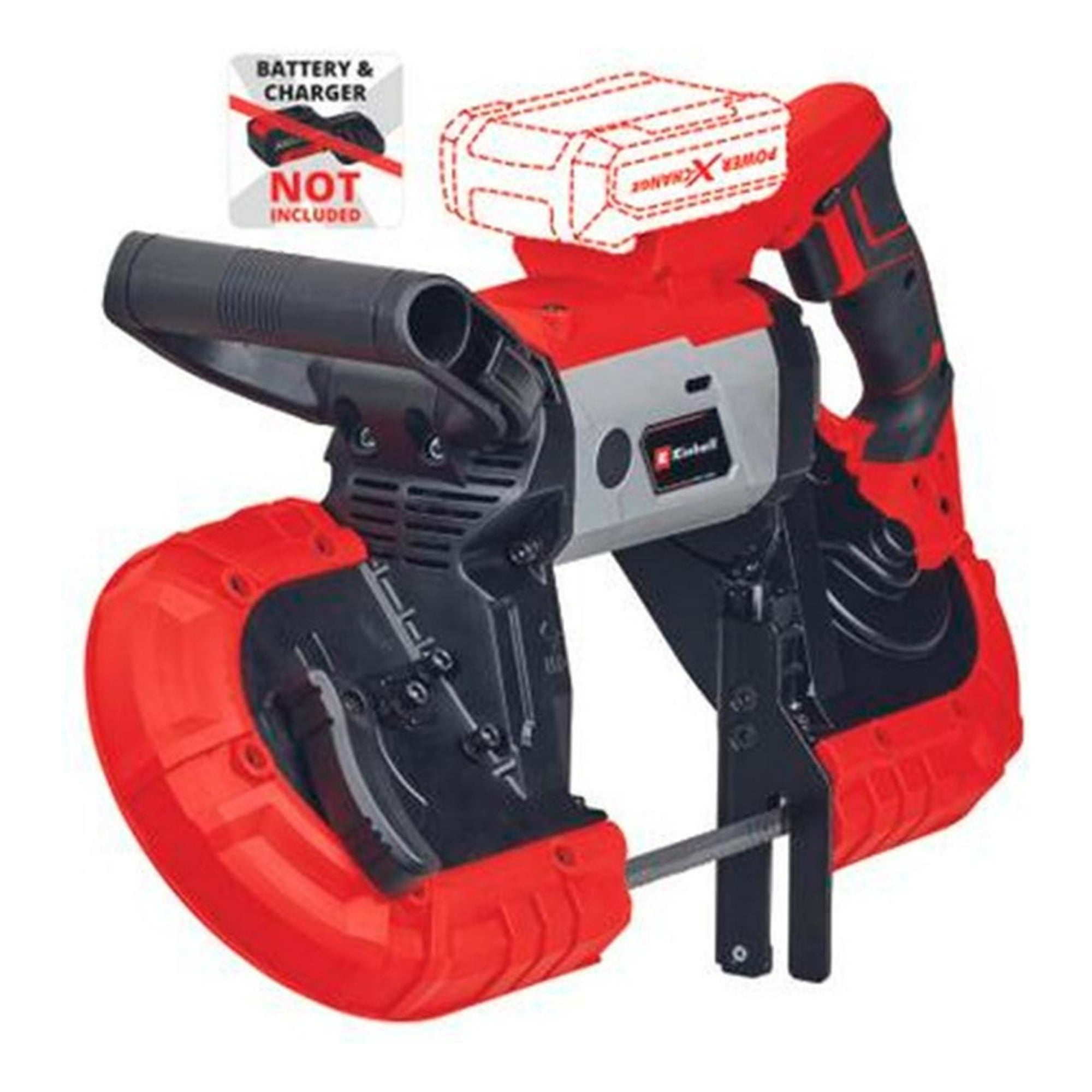 Sierra De Cinta Inal. Einhell Te-mb 18/127 Li Solo - Sin Bat Rojo