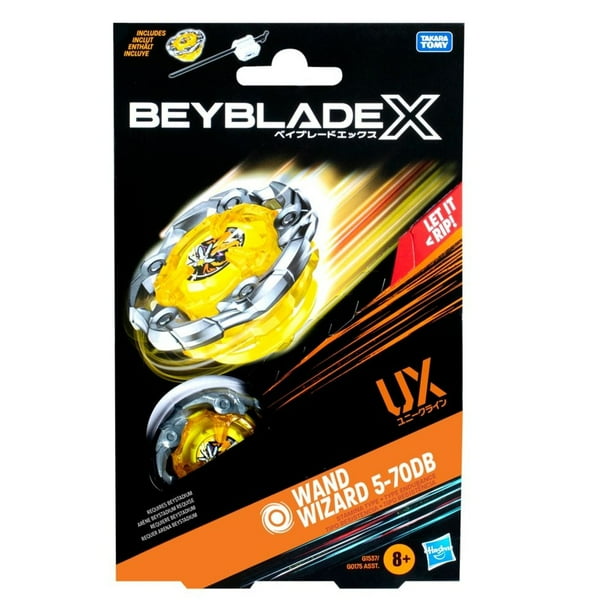 Trompo Beyblade X Kit Inicial Wand Wizard 5-70DB UX | Lider