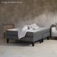 thumbnail image 5 of Cama Europea Apolo Black 2 Plaza Base Dividida, 5 of 8