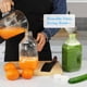 thumbnail image 4 of Botellas de vidrio para leche Syntic de 2 litros con asa y tapa hermética, paquete de 4, 4 of 8