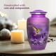 thumbnail image 5 of Urna funeraria Trupoint Memorials Peace Hummingbird Purple, 5 of 9