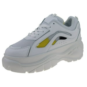 Zapatilla Terraplen Blanco/Amarillo Vía Franca