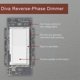 thumbnail image 4 of Regulador de luz Lutron DVRP-253P-WH 120V blanco, 4 of 6