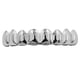 thumbnail image 2 of 18K Hip-Hop Top / Bottom Boca Dientes Parrillas Unisex White - Top Grills, 2 of 3