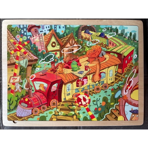 Onshine - Rompecabezas 48 Piezas Railwail