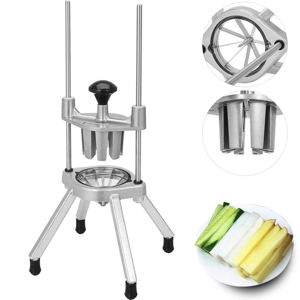 Cortador de frutas Happybuy de 8 secciones para uso comercial, fácil de cortar en gajos