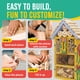 thumbnail image 5 of Kit de hotel para insectos SparkJump de madera para armar con pinturas y herramientas, 5 of 8