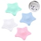 thumbnail image 2 of Paquete de 4 atrapapelos de estrellas de mar de colores, colador de desagüe para baño, atrapapelos, tapa de desagüe para bañera y ducha, trampa para el pelo, colador de desagüe para bañera, protector, 2 of 8
