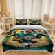 thumbnail image 1 of Palmeiras Champion Poster Theme Bedding Three-Piece Set Duvet Cover Pillowcase Set, 1 of 5