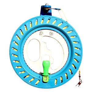 Bothyi - Cometa Para Exteriores Con Rodamiento De Bolas, Bobinadora De Línea, Rueda De Agarre Con Línea Voladora, 15Cm, 100M