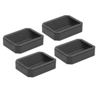 Magideal - Tazas Con Ruedas Para Muebles, Posavasos Para Muebles, Tapón Para Ruedas, Tapón Para Cama, Tazas Para Muebles Sin Arañazos Para Protectores De Suelos 4 Piezas