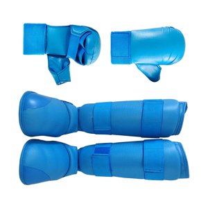 Ioensy - Equipo De Práctica De Equipos De Combate De Karate Para Lidiar Con Liderazgo Muay Thai M Azul