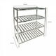 thumbnail image 2 of ESTANTERIA ACERO INOX TIPO REJILLA DE 150x45x155 cm, 2 of 2