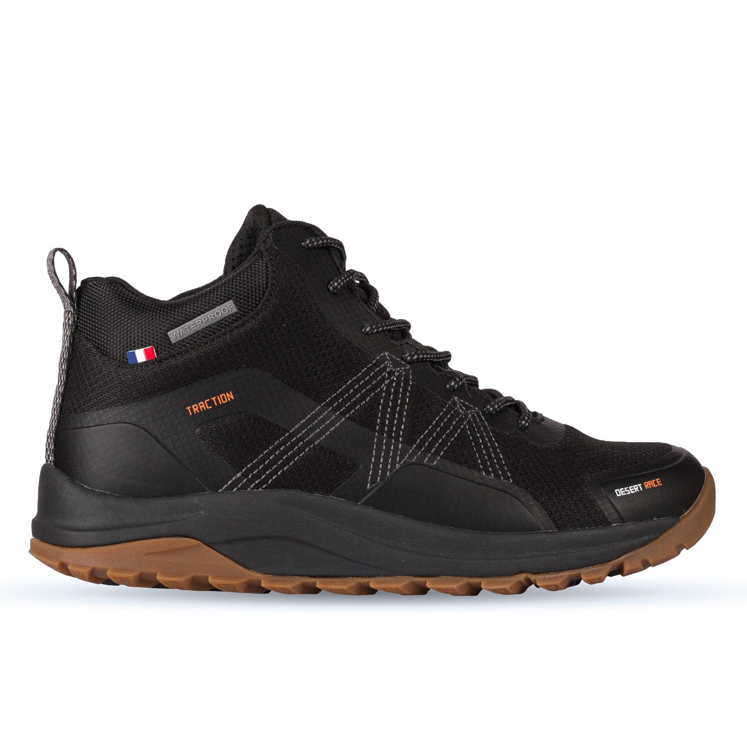 Michelin Footwear - Botín Caña Alta Negro Y Café Hombre Michelin Dr09