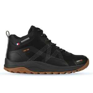 Michelin Footwear - Botín Caña Alta Negro Y Café Hombre Michelin Dr09