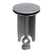 thumbnail image 1 of Reemplazo del tapón del fregadero universal Tipo de empuje Anti obstrucción para 1.57 pulgadas de diámetro Durable Sin desbordamiento Tapón del filtro Gris, 1 of 5