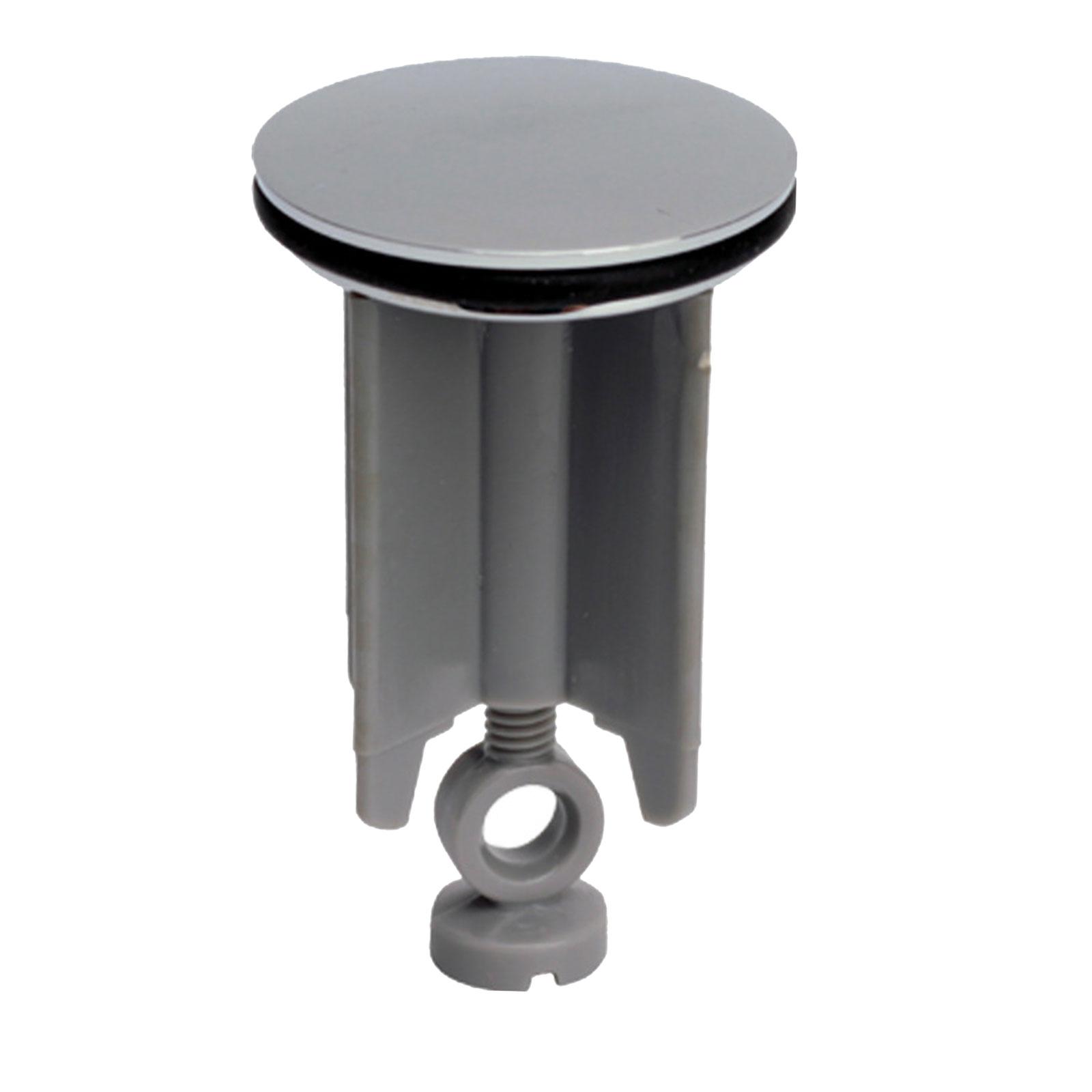 Magideal - Reemplazo Del Tapón Del Fregadero Universal Tipo De Empuje Anti Obstrucción Para 1.57 Pulgadas De Diámetro Durable Sin Desbordamiento Tapón Del Filtro Gris
