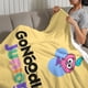 thumbnail image 3 of GoNoodle anti-pilling, suave, ligera, esponjosa y acogedora de lujo para hogar y cocina – Perfecta para niños y adultos,100X130cm, 3 of 6
