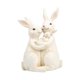 thumbnail image 1 of Estatua De La Familia De Conejitos, Adorno De Mesa Para Sala De Estar, Gabinete Interior, 1 of 5