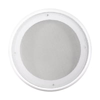 Magideal - Cubierta De Altavoz De Techo Blanca, Modificación De Coche, Fácil De Instalar, Rejilla De Altavoz Redonda De Repuesto Para Accesorios De Vehículos Mar 65 Pulgadas