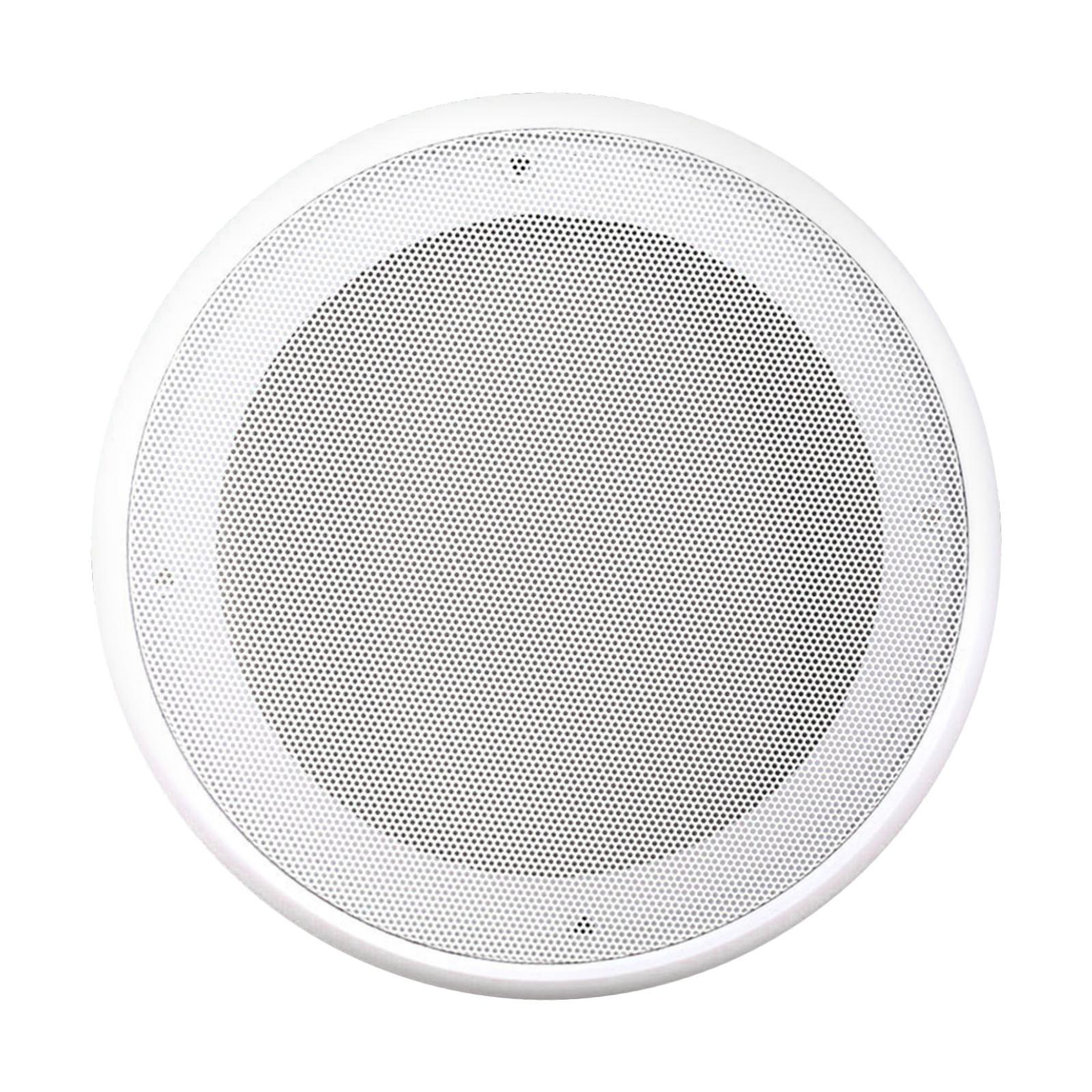 Magideal - Cubierta De Altavoz De Techo Blanca, Modificación De Coche, Fácil De Instalar, Rejilla De Altavoz Redonda De Repuesto Para Accesorios De Vehículos Mar 65 Pulgadas