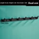 thumbnail image 1 of Maximize Your Space with Our 1pc Thickened Space Aluminum Wall Mounted Coat Rack and Clothe Hook - Punch Free Installation for Easy Organization of Your Bathroom and Wardrobe, 1 of 5