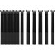 thumbnail image 1 of [Paquete de 16] 1 x 12" Correas de nailon reutilizables con cierre de velcro, cierre organizador duradero y funcional para mantener tus espacios ordenados, 1 of 6