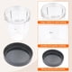 thumbnail image 3 of Vasos de batidora de repuesto para batidora Nutribullet de 530 ml (paquete de 2), 3 of 8