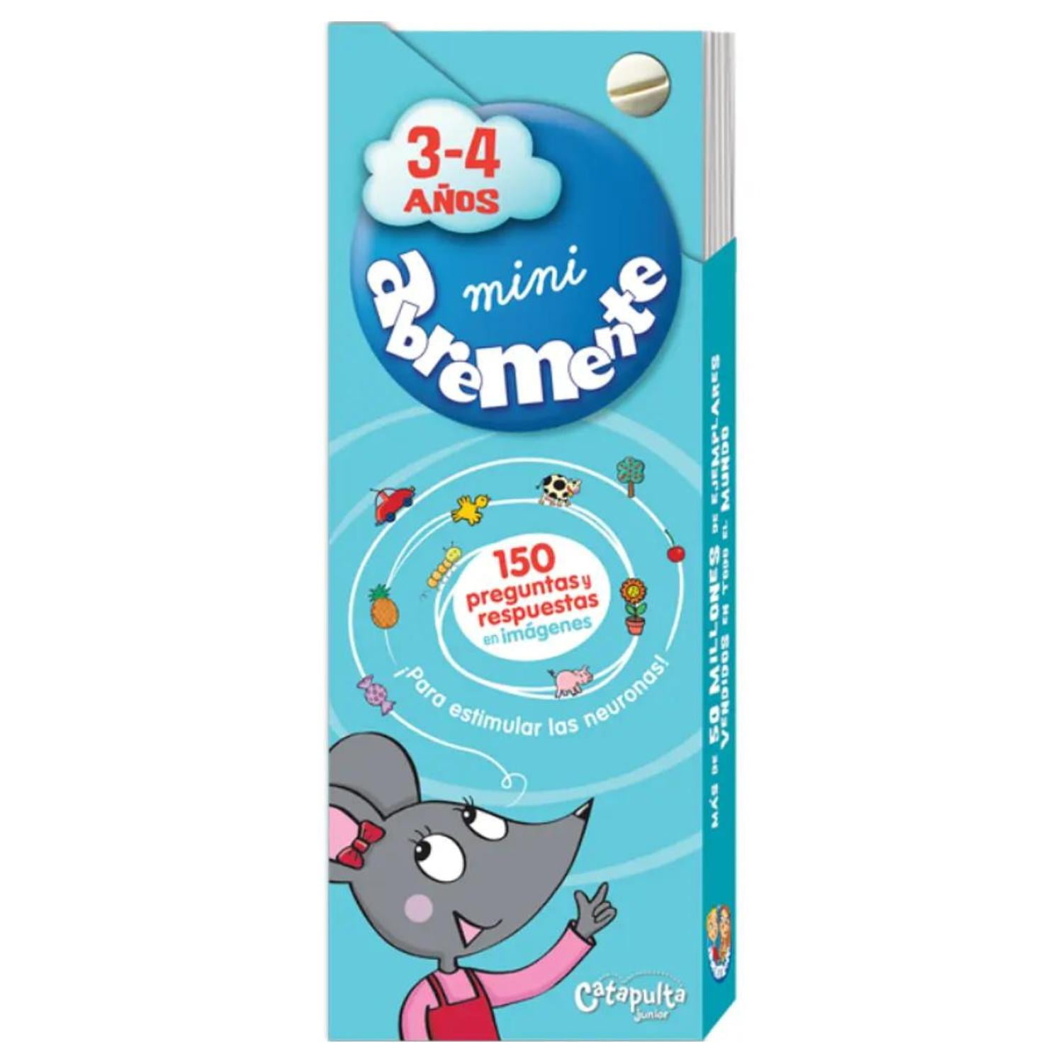 Catapulta Editores - Mini Abremente 3 - 4 Años Blanco