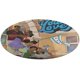 thumbnail image 1 of Amor Joven Alfombra Redonda de Felpa Coral, Antideslizante, No Desprende Pelusas, Lavable y Duradera para Salón, Dormitorio y Habitación de Niños 60cm, 1 of 6