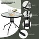 thumbnail image 5 of Juego de Comedor Terraza de 4 Personas Negro, 5 of 7