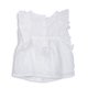 thumbnail image 2 of Blusa Bebé Niña con Vuelos y Bordado Floral Blanco Pillin, 2 of 3