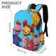 thumbnail image 3 of Sid, el Niño Científico-theme Backpack, Campus style schoolbag Bookbag with Adjustable Shoulder Straps And Large Zip Compartment, Unisex Travel Bags.42x30x15cm, 3 of 6