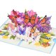 thumbnail image 1 of Joyvine Tarjeta de Cumpleaños 3D Pop Up, Tarjeta de Felicitación con Mariposa y Flor para Mujeres, 1 of 6