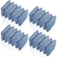 thumbnail image 1 of Esponja aplicadora de cera, almohadilla aplicadora de microfibra, almohadillas de espuma para depilación, 24 unidades, azul y gris, 1 of 7