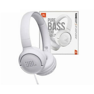 Audifonos Jbl On-Ear Tune 500 Blanco Con Microfono