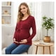 thumbnail image 4 of Polera Lactancia Maternidad Manga Larga Vero Roja rojo XL, 4 of 9