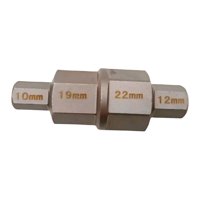 Ioensy - Herramienta De Eje Hexagonal Para Motocicleta, Adaptador De Dado De Husillo Resistente Para Bmw