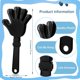 thumbnail image 2 of Hand Clappers ZCYSRLQIN, 19 cm, plástico, recuerdos de fiesta, color negro, 24 unidades, 2 of 7