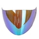 thumbnail image 2 of Lente De Visera De Casco De Motocicleta De Moda Para KYT GP Azul + Dorado, 2 of 5