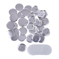 Bothyi - 100 Piezas De Suministros Para Hacer Botones En Blanco Redondos Para Máquina De Hacer Botones, Regalos M