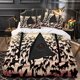 thumbnail image 1 of Black Fairy Bedding Set Sleep story Bed Set Aldult Kid Bedroom Duvetcover Sets, 1 of 5