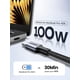 thumbnail image 2 of Cable USB C a USB C UGREEN de 100 W, paquete de 2 m, para iPhone MacBook, 2 of 9