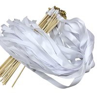 Bothyi - 20X Varillas De Cinta Serpentinas De Boda Resistentes Para Invitados Recuerdos De Fiesta Actividades Sin Encaje