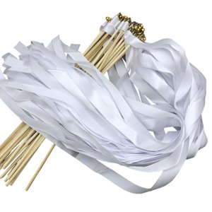 Bothyi - 20X Varillas De Cinta Serpentinas De Boda Resistentes Para Invitados Recuerdos De Fiesta Actividades Sin Encaje