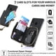 thumbnail image 4 of Funda Tipo Cartera con Correa Cruzada para Samsung Galaxy A30/A20 Protección Contra Golpes Negro, 4 of 5